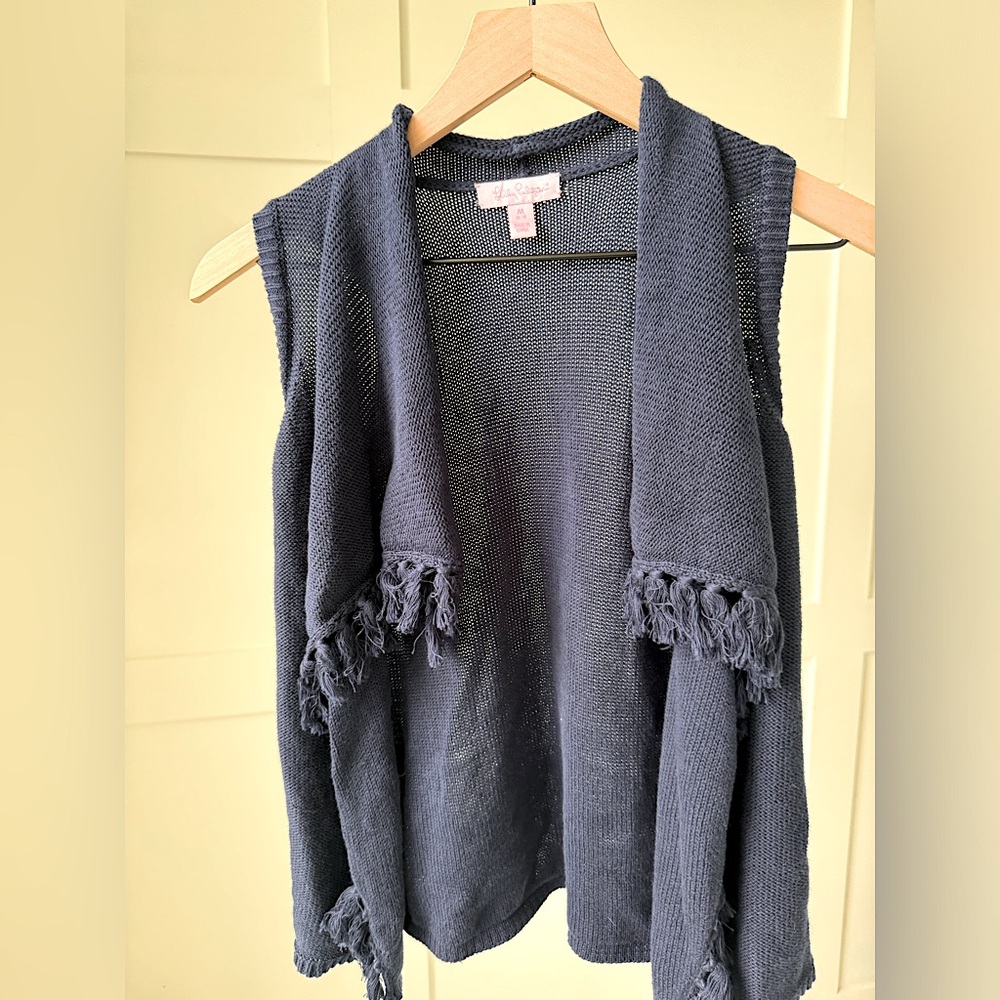 Lily Pulitzer Girls Cardigan vest - 6/7